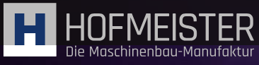 Logo Hofmeister Maschinenbau-Manufaktur